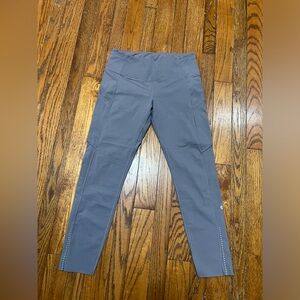 Lululemon Fast and Free Tights Leggings 12 Mauve